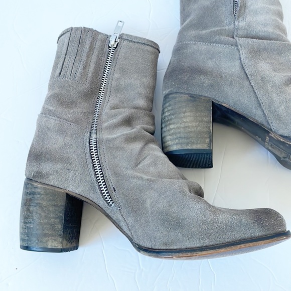 Jeffrey Campbell Ankle Bootie Slouchy Mid Heel - Picture 10 of 13